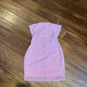 Meshki sparkle mini dress